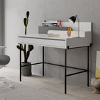 Leila Bureau moderne multifonctionnel de 110 cm de large