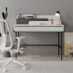 Leila Bureau moderne multifonctionnel de 110 cm de large