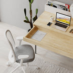 Leila Bureau moderne multifonctionnel de 110 cm de large