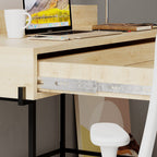 Leila Bureau moderne multifonctionnel de 110 cm de large