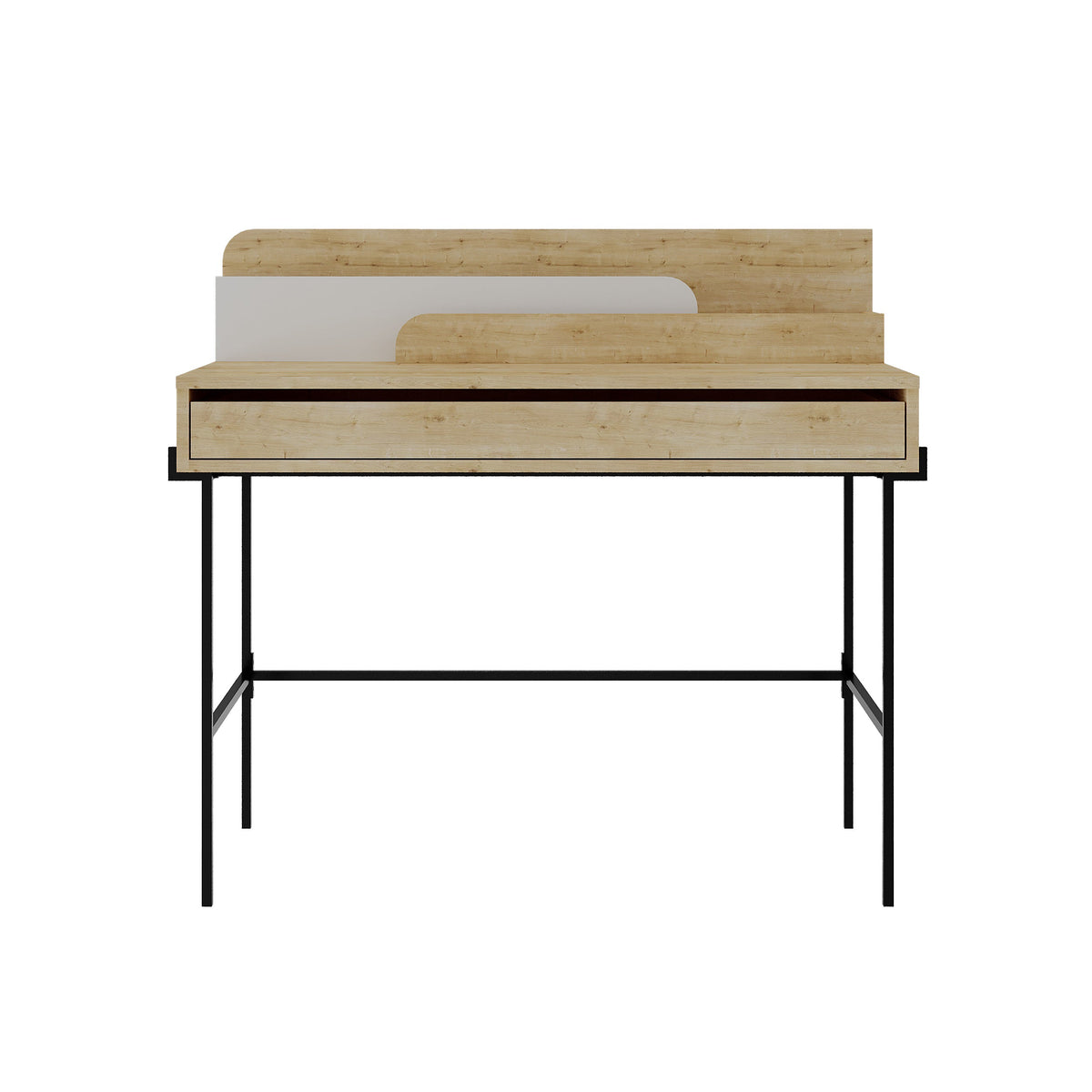 Leila Bureau moderne multifonctionnel de 110 cm de large