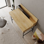 Leila Bureau moderne multifonctionnel de 110 cm de large