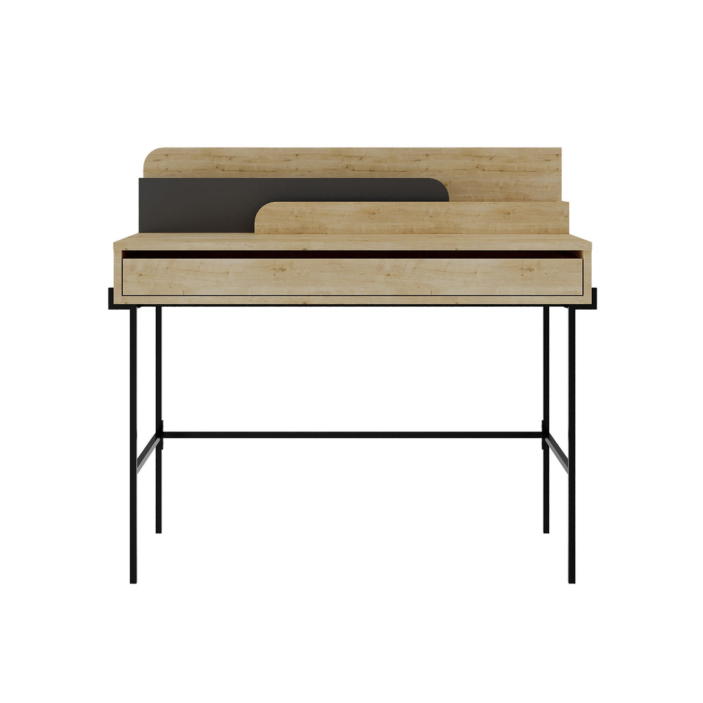 Leila Bureau moderne multifonctionnel de 110 cm de large