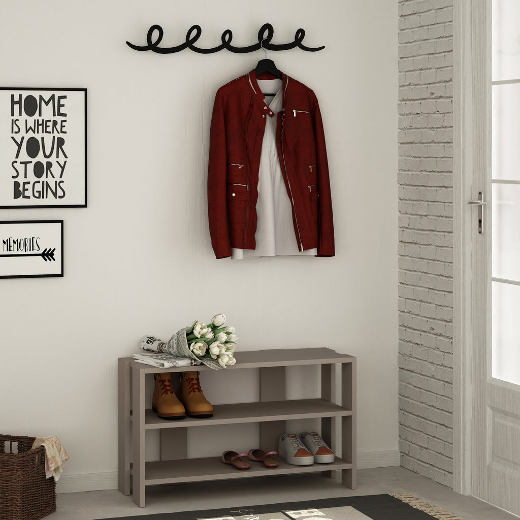 Meuble à Chaussures Moderne Tono avec Cintre