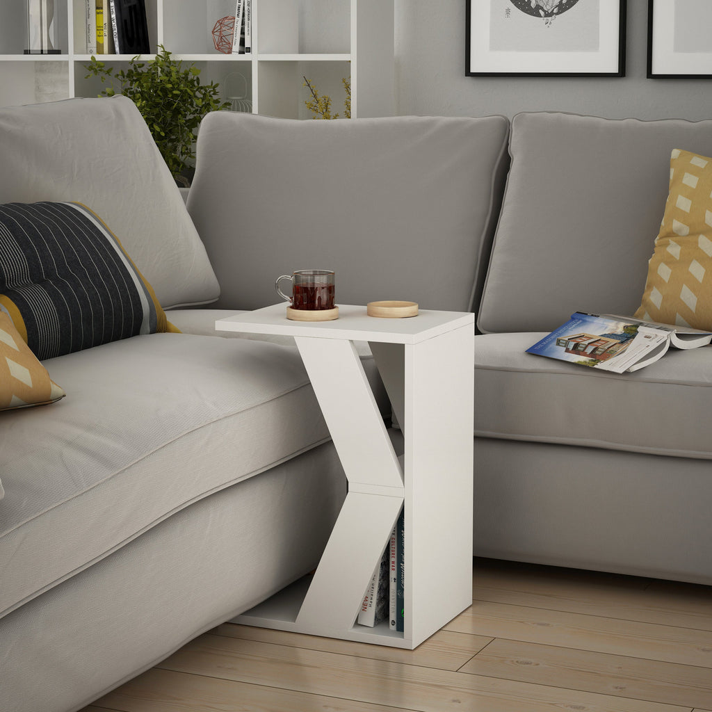 Table Naze moderne en forme de C, multi-usage H 57 cm