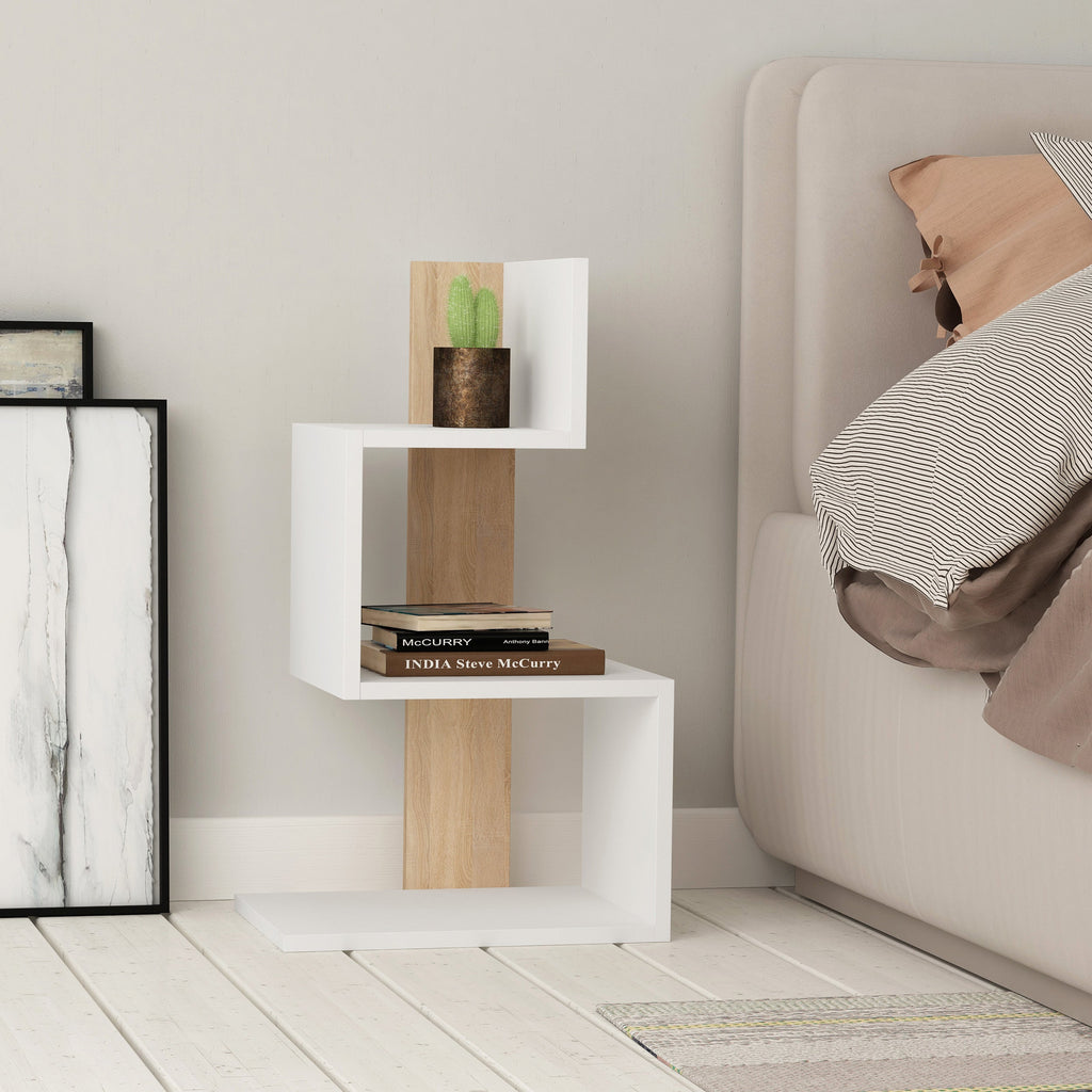 Table d'appoint moderne Rosie, polyvalente et créative, H 72 cm