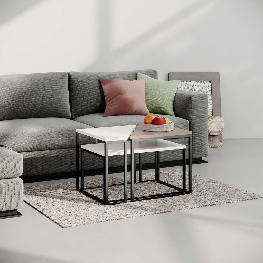 Table Basse Moderne Ohlady, Polyvalente H 41,8 cm