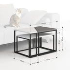 Table Basse Moderne Ohlady, Polyvalente H 41,8 cm