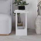 Table d'appoint Tasos – Table d'appoint compacte et moderne pour chevet et canapé