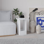 Table d'appoint Tasos – Table d'appoint compacte et moderne pour chevet et canapé