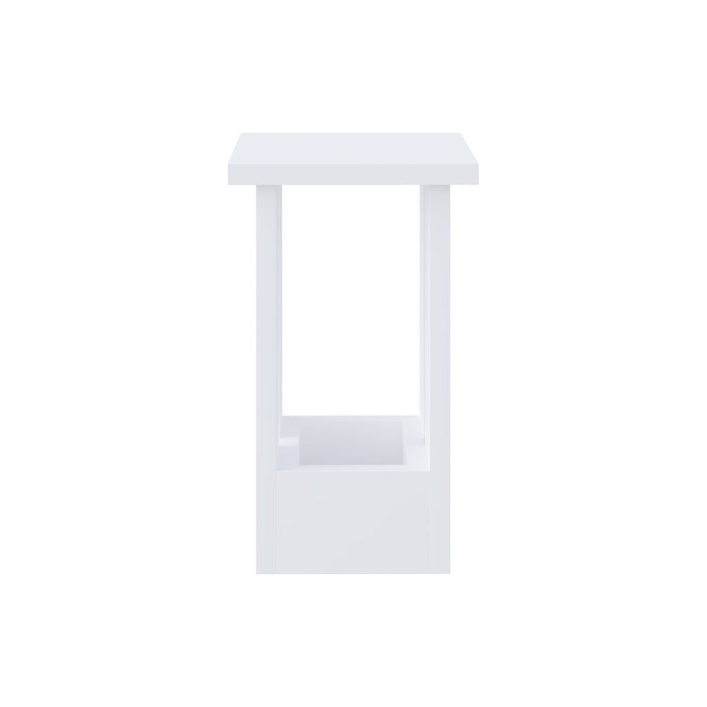 Table d'appoint Tasos – Table d'appoint compacte et moderne pour chevet et canapé