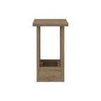 Table d'appoint Tasos – Table d'appoint compacte et moderne pour chevet et canapé
