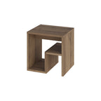 Table d'appoint Bon avec porte-revues – Table d'appoint compacte et moderne pour petits espaces