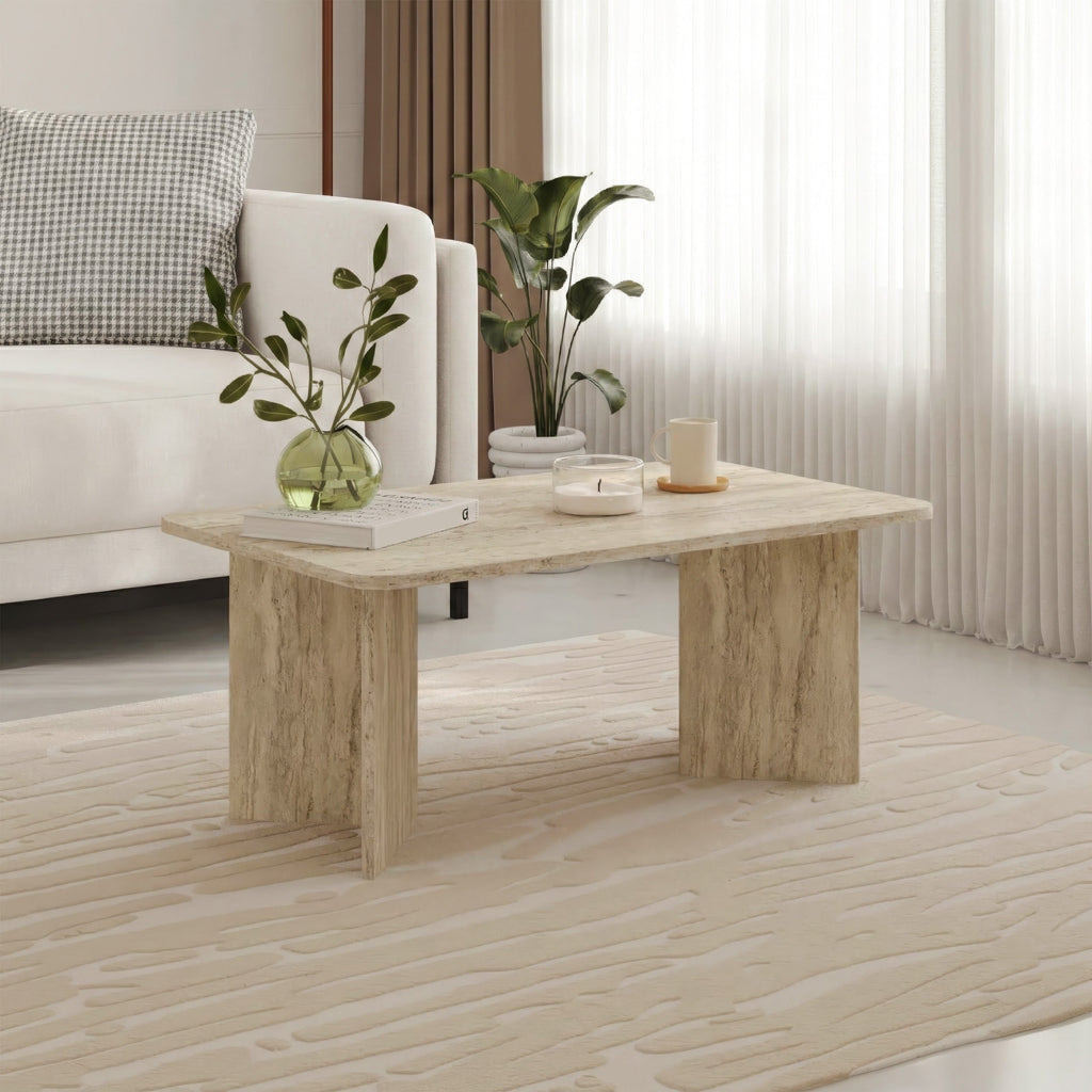 Table basse Sam Modern Radius - 60x100 cm