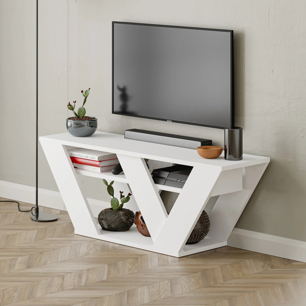 Meuble TV moderne Pipralla 110 cm