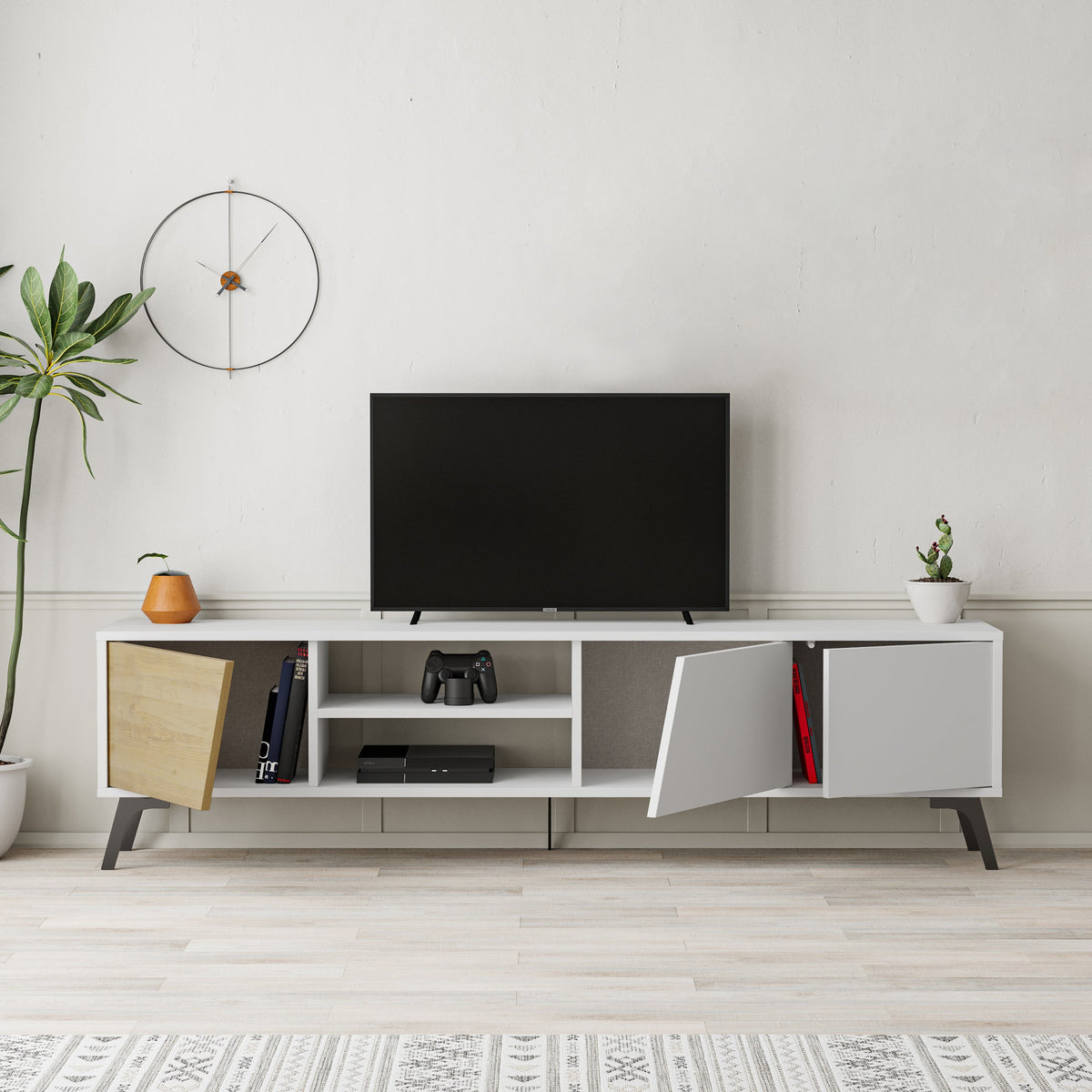 Meuble TV moderne Fiona 180cm