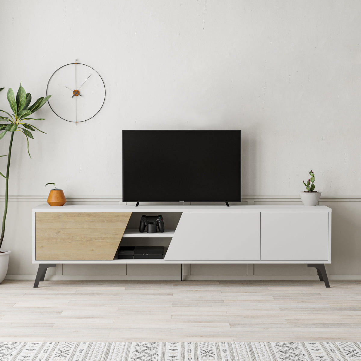 Meuble TV moderne Fiona 180cm
