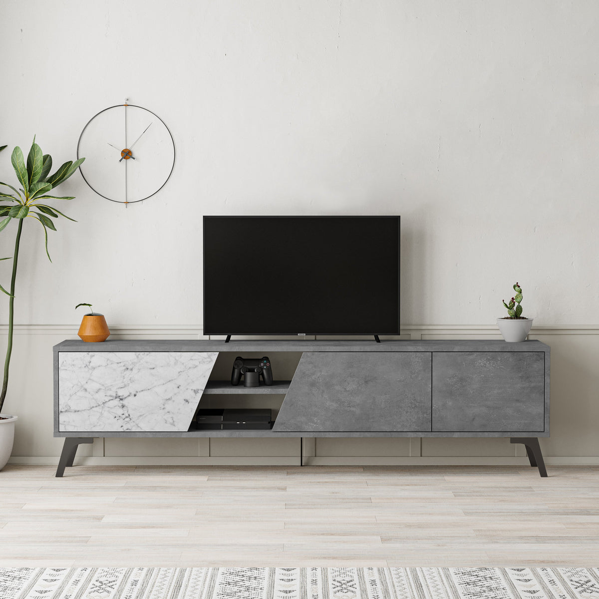 Meuble TV moderne Fiona 180cm