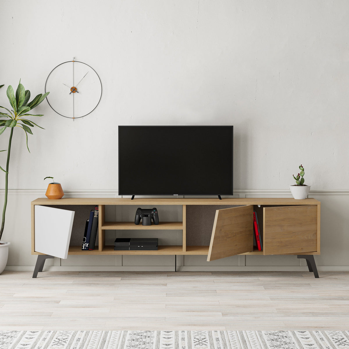 Meuble TV moderne Fiona 180cm