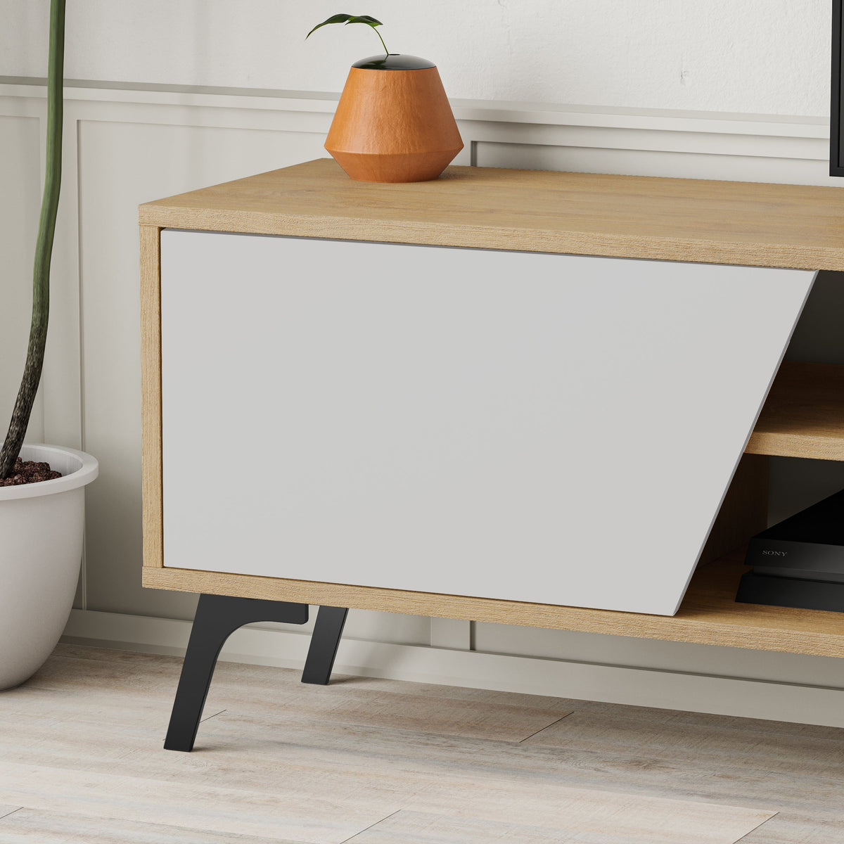 Meuble TV moderne Fiona 180cm