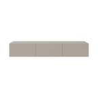 Meuble TV moderne Francy - Mural - 3 compartiments - 180 cm