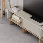 Meuble TV moderne Yuki avec rangement 170 cm