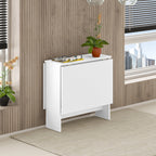 Table de salle à manger Artemio – Pliante – Finition blanche
