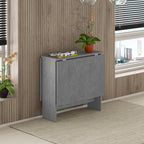 Table de salle à manger Artemio – Pliante – Finition gris rétro