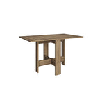 Table à manger Artemio – Pliante – Effet chêne foncé