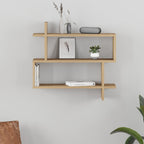 Bibliothèque murale moderne Paralel, étagère de présentation, moyenne L 70 cm