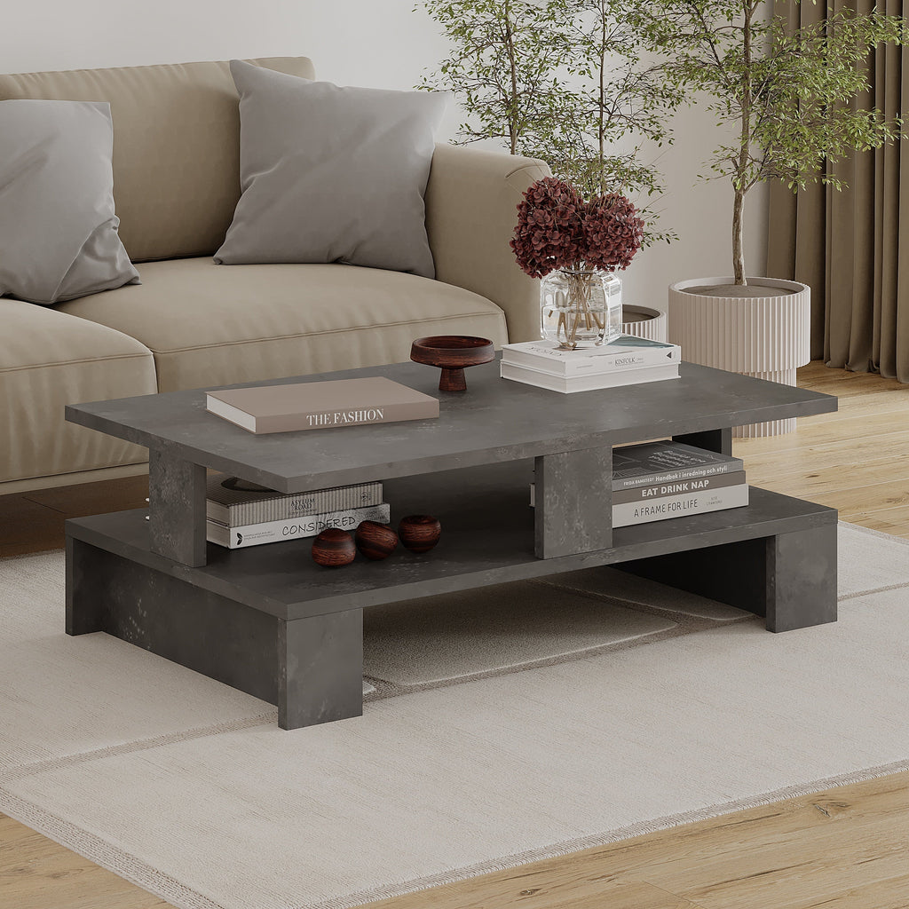 Table basse multifonctionnelle Mansu H 27,5 cm