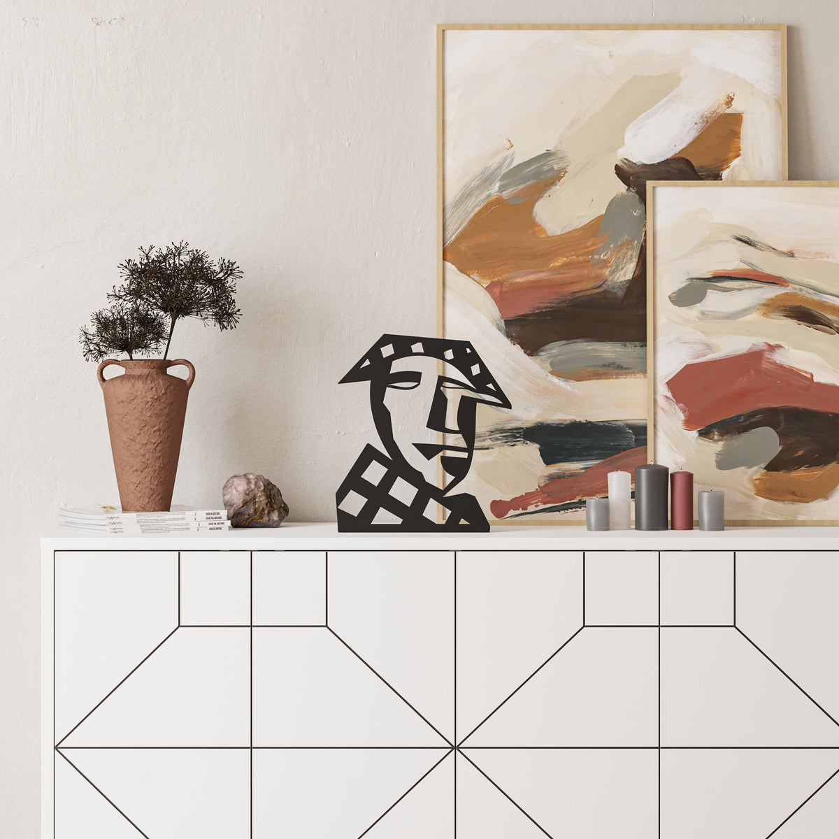 Max Déco Moderne Métal Art Ornement Maison