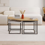 Table basse moderne Nesty 3 pièces