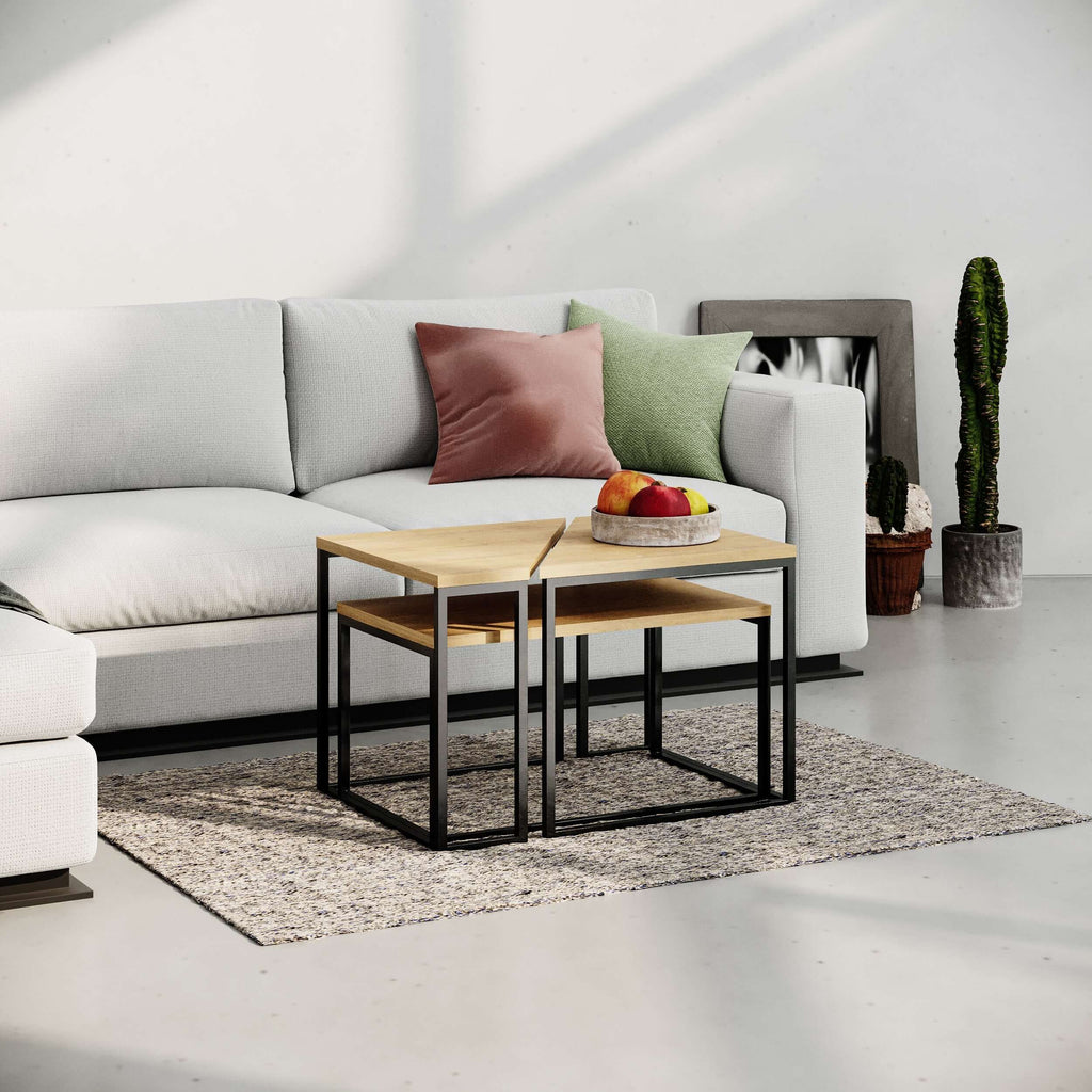 Table Basse Moderne Ohlady, Polyvalente H 41,8 cm