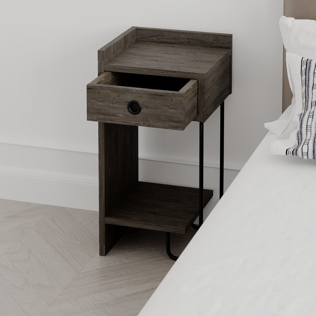 Sirius Chevet Moderne Module Gauche Meuble Chambre Largeur 32cm