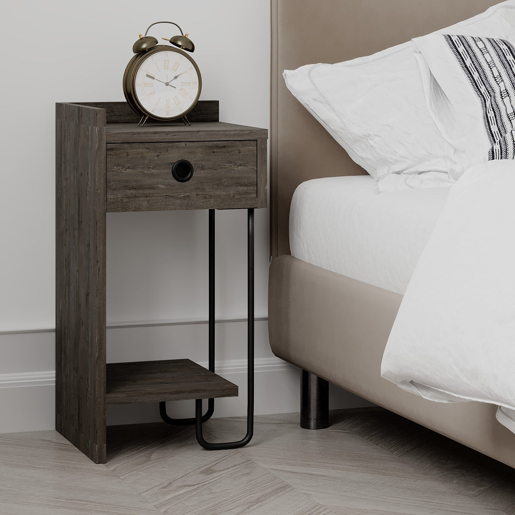 Sirius Chevet Moderne Module Gauche Meuble Chambre Largeur 32cm