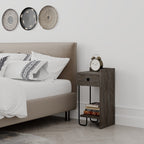 Sirius Chevet Moderne Module Droit Meuble de Chambre L 32cm