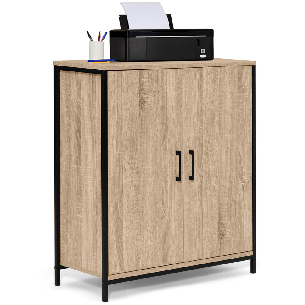 Meuble bas DETROIT 2 portes design industriel