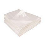 Bâche de rechange 130g/m² pour serre à tomates 3m² blanche relevable 2 fenêtres + porte zippée