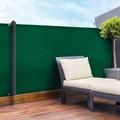 Brise-vue renforcé 2 x 10 m vert 90 g/m² classique