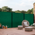 Brise-vue occultant 1,8 x 10 m vert 400 g/m² haut de gamme
