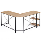 Bureau d'angle en L design industriel DETROIT