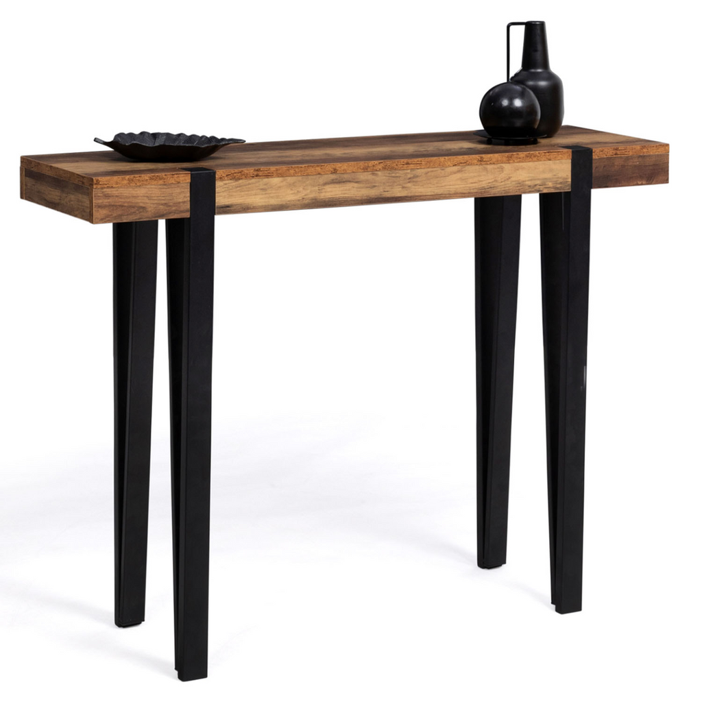 Console AUSTRIA bois piètement épingle