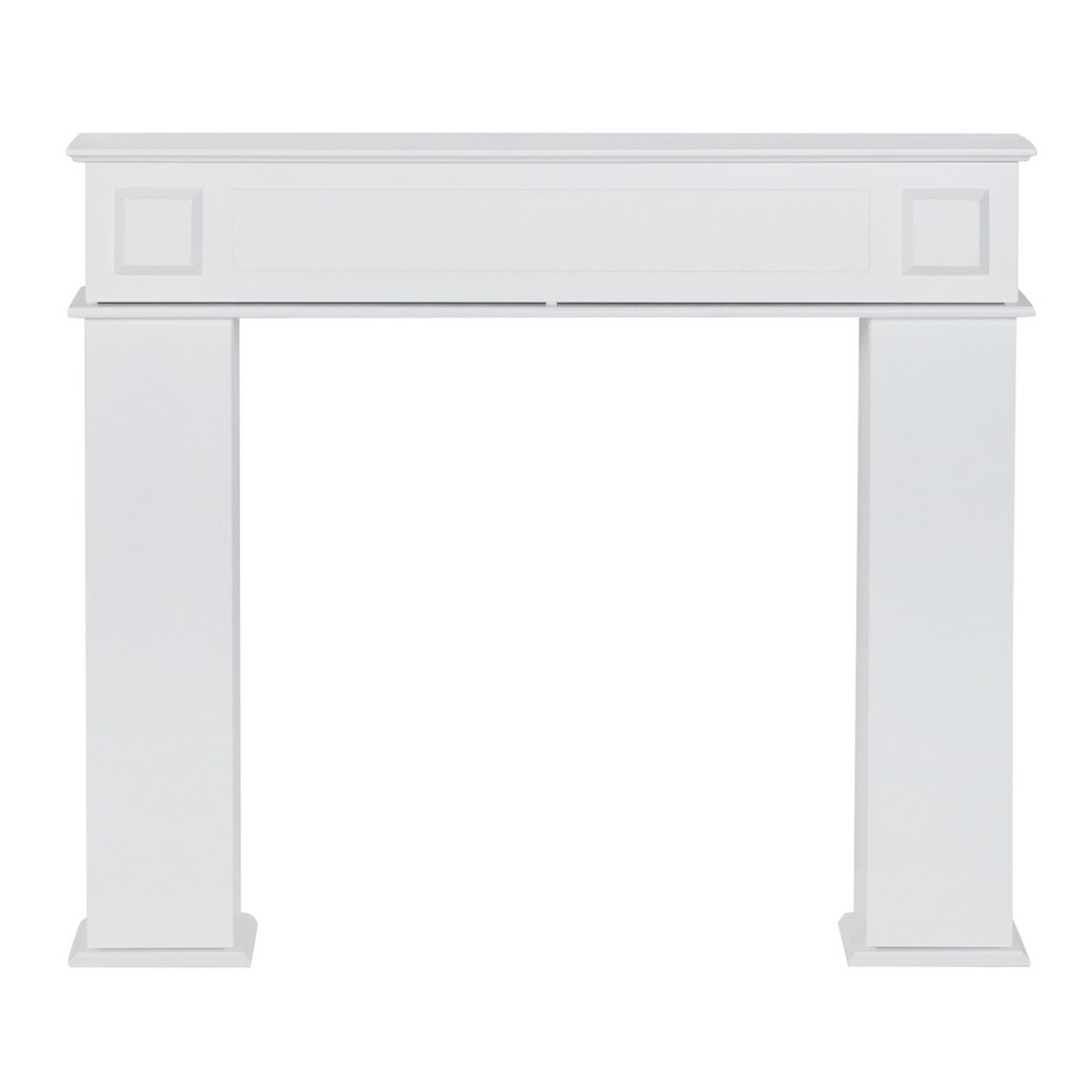 Console de cheminée décorative avec rangements
