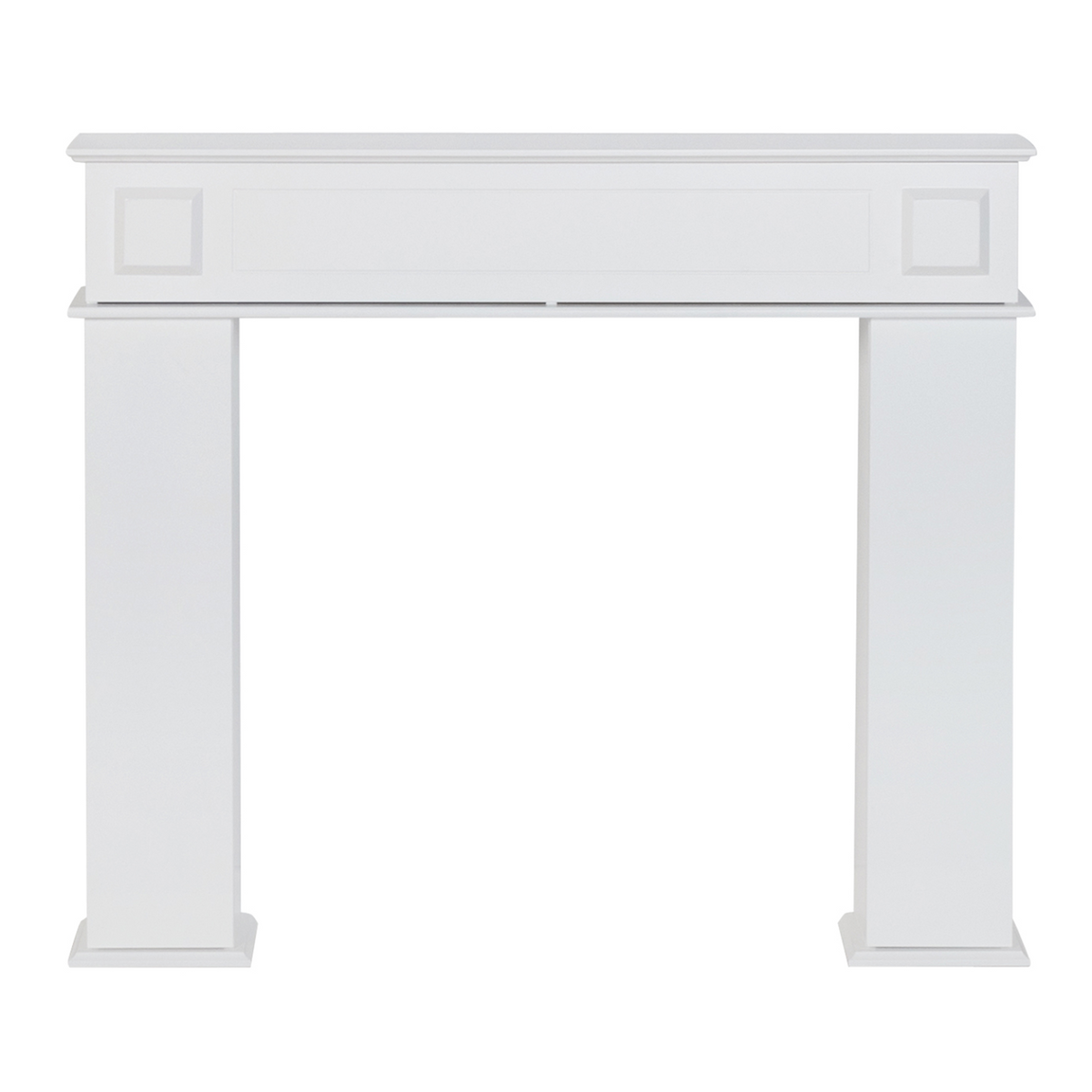 Console de cheminée décorative avec rangements