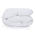 Couette 220x240 cm AELA blanche en duvet d'oie anti-acariens 500 g
