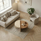 Table basse ronde moderne Aloeva