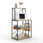 Étagère de cuisine DETROIT support micro-ondes multi-niveaux