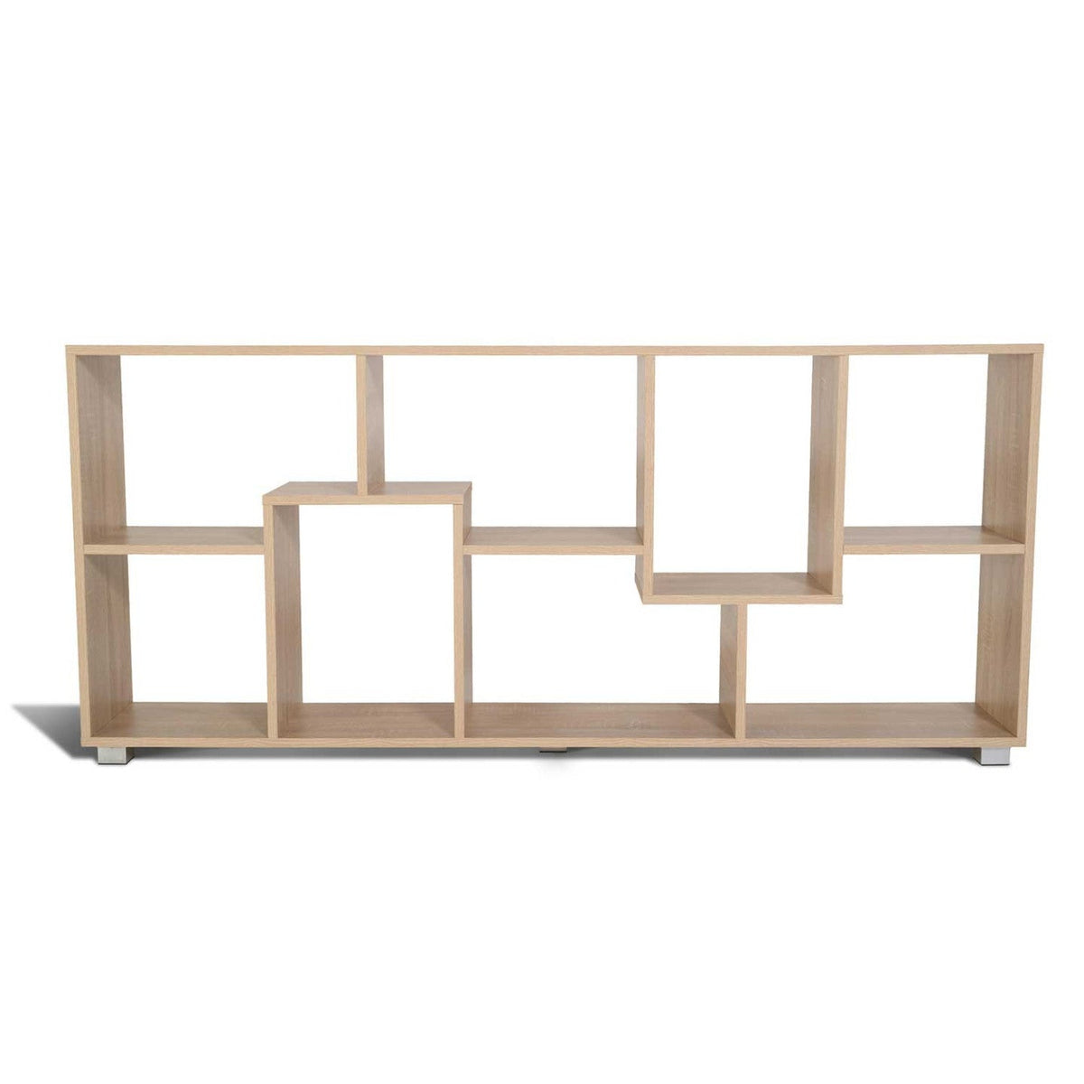 Étagère double position TANIA imitation hêtre L.161 cm