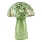 Ensemble de buffet : Console Gora 110cm + Lampe champignon en verre vert